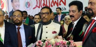 জাতীয় পার্টির প্রতি কৃতজ্ঞতা ওবায়দুল কাদেরের