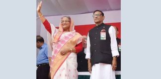 শেখ হাসিনা সভাপতি, ওবায়দুল কাদের সাধারণ সম্পাদক