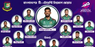 বিশ্বকাপের দল ঘোষণা বাংলাদেশের