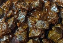 গরুর কলিজা ভুনা
