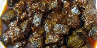 গরুর কলিজা ভুনা