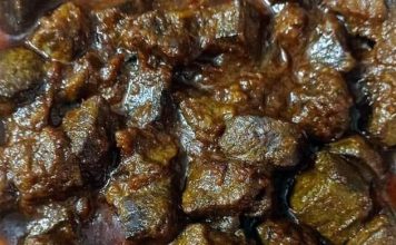 গরুর কলিজা ভুনা