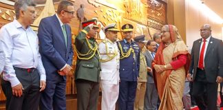 বেইজিংয়ের উদ্দেশে ঢাকা ছাড়লেন প্রধানমন্ত্রী