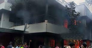বঙ্গবন্ধুর স্মৃতি জাদুঘর এখন ধ্বংসস্তূপ