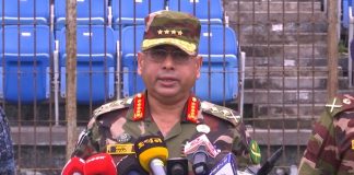 দেশের আইন-শৃঙ্খলা পরিস্থিতির উন্নতি আশাব্যাঞ্জক : সেনাপ্রধান