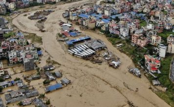 নেপালে বন্যা-ভূমিধসে মৃত্যু বেড়ে ২০৯