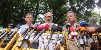 প্রধান উপদেষ্টার সঙ্গে বৈঠক করলেন বিএনপির ৩ নেতা