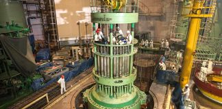 রূপপুর প্রকল্পের প্রথম ইউনিটে রিয়্যাক্টর এসেম্বলির কাজ সম্পন্ন