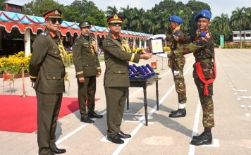 বাংলাদেশ সেনাবাহিনীর প্রধান কুচকাওয়াজ অনুষ্ঠিত