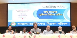 আন্তঃক্যাডার বৈষম্য নিরসনের দাবিতে বৈঠক অনুষ্ঠিত