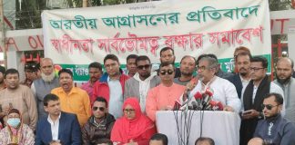 ‘বাংলাদেশের হিন্দুদের জন্য নয়; ভারতের দরদ আ. লীগের জন্য’