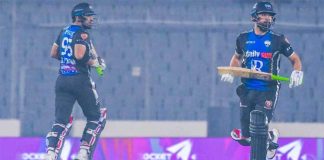 সিলেটকে ১৫৬ রানের লক্ষ্য দিলো রংপুর রাইডার্স