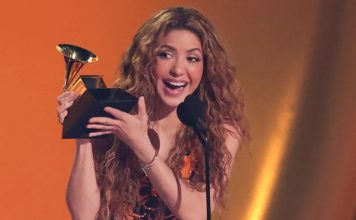 চতুর্থ গ্র্যামি শাকিরার