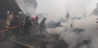 ভাষানটেকে বিআরপি বস্তির আগুন নিয়ন্ত্রণে