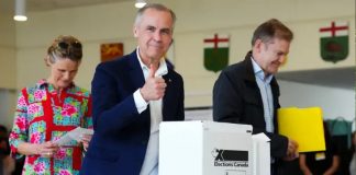 কানাডায় ক্ষমতাসীন লিবারেল পার্টির জয়