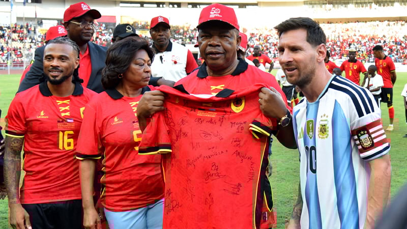 অ্যাঙ্গোলাকে হারিয়ে মেসি বললেন ‘খেলতে পেরে গর্বিত’