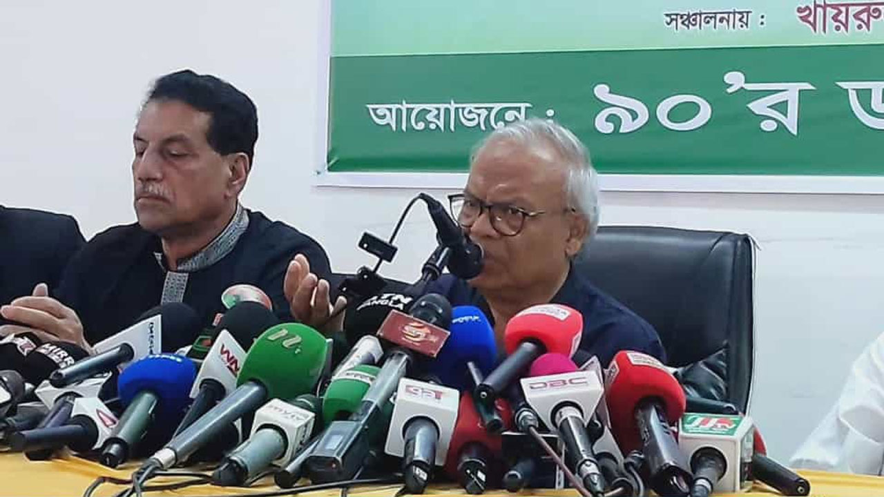 এরশাদ এবং শেখ হাসিনার চরিত্রে পার্থক্য নেই : রিজভী