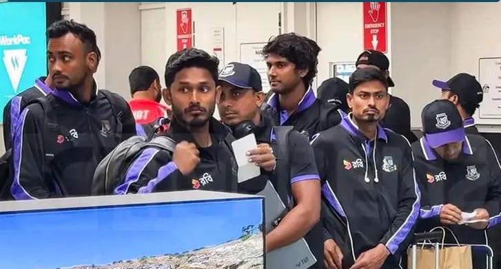 টেস্ট ভেন্যুতে বাংলাদেশ দল