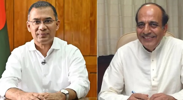 প্রধানমন্ত্রীর সঙ্গে বৈঠকে ভারতীয় হাইকমিশনার দীনেশ ত্রিবেদী
