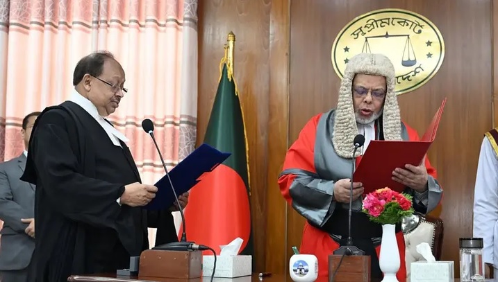 আপিল বিভাগের বিচারপতি হাবিবুল গনির শপথ অনুষ্ঠিত