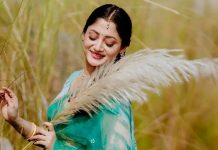কাশফুলের কোমল স্পর্শে পূজা চেরী