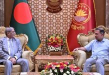রাষ্ট্রপতির সঙ্গে প্রধানমন্ত্রীর প্রথম সৌজন্য সাক্ষাৎ