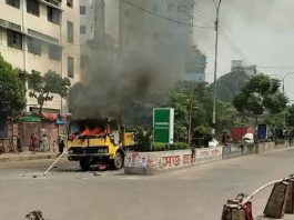 মিরপুরে উচ্ছেদে ভাঙচুর-আগুন : চার মামলায় আসামি ১০০০