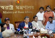 যৌথ অভিযানের কোনো সিদ্ধান্ত হয়নি: স্বরাষ্ট্রমন্ত্রী